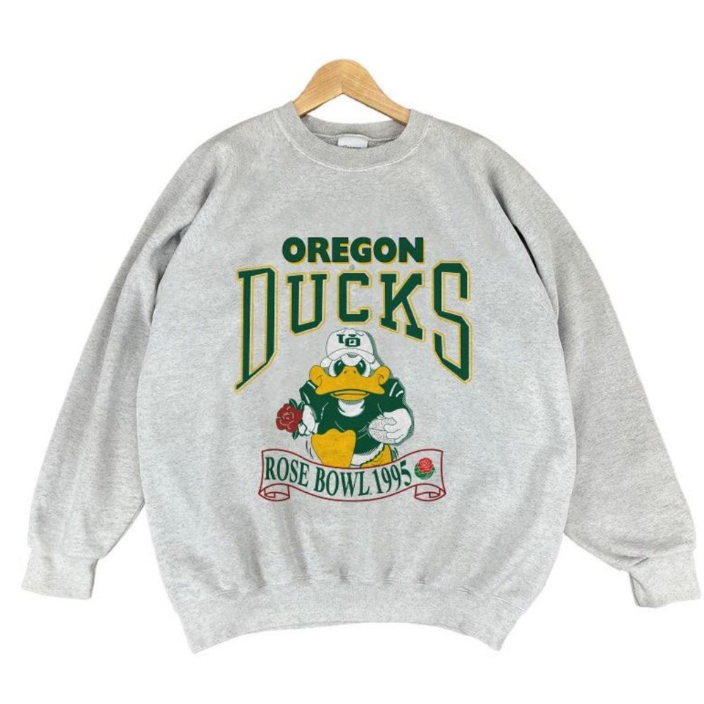 Oregon Ducks 1995 Rose Bowl Vintage Ncaa Crewneck Sweatshirt